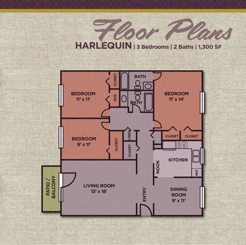 Harlequin (3.20 B) floor plan