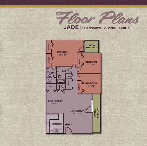 Jade (3.20 A) floor plan