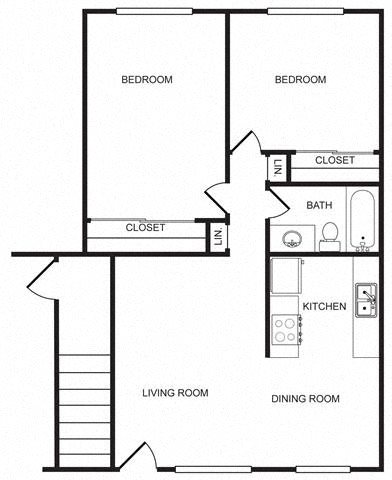 2X1 Floor Plans Available at Cedar Glen Apartments