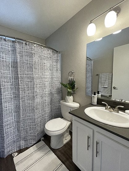 Renovated bathrooms with full vanitys