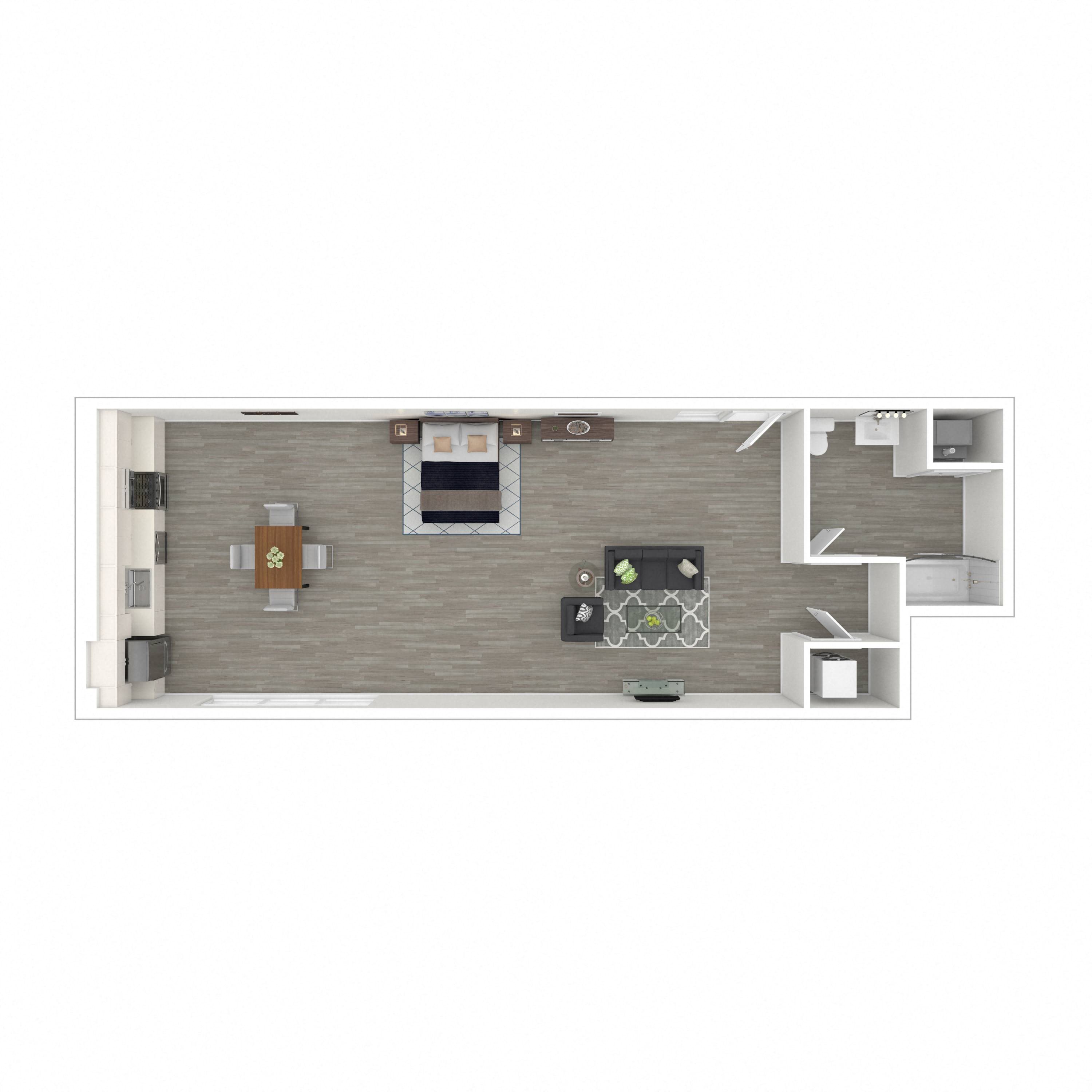 833 Sq Ft Loft