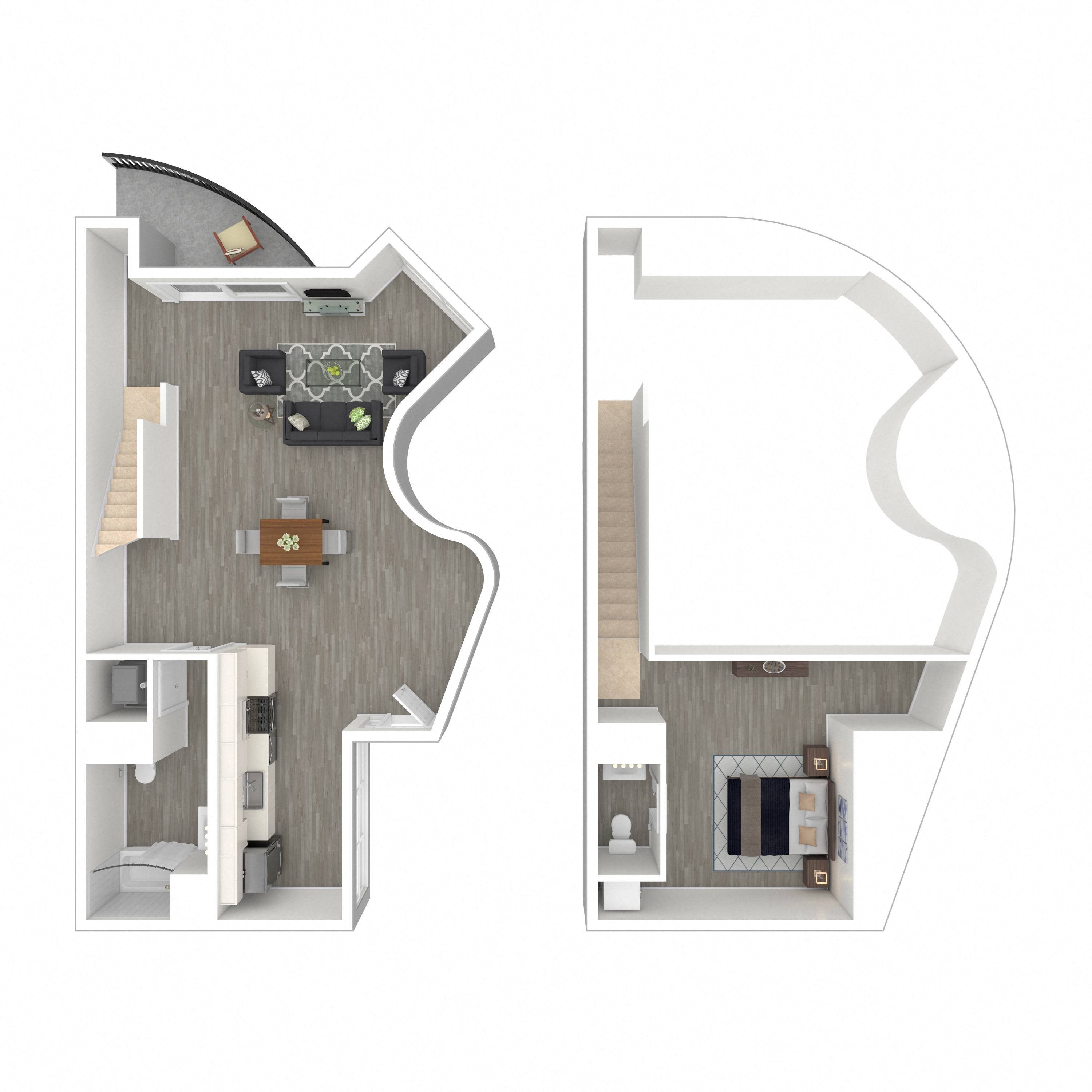 1092 Sq Ft Studio