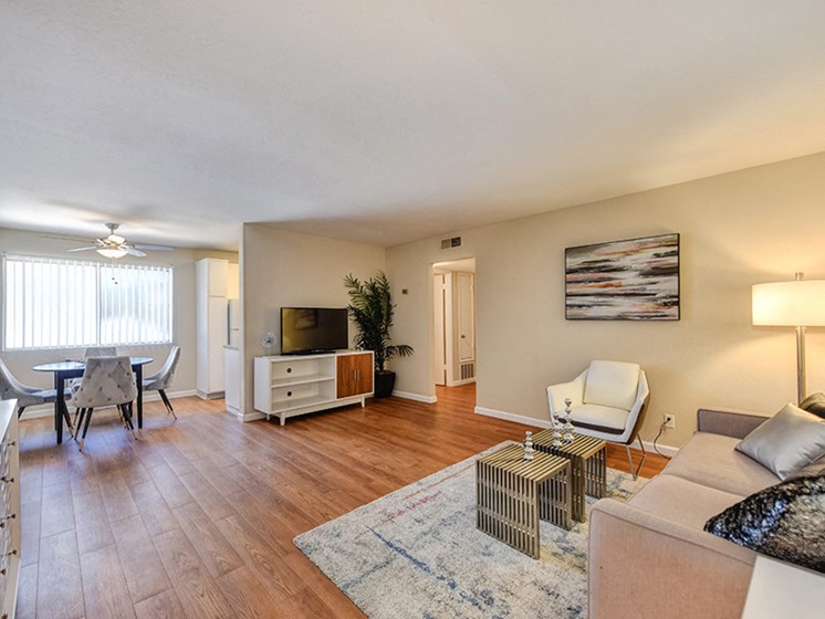 Apartments in Mountain View, CA - Modern Living With Stylish Decor, Hardwood Flooring and Access to Front Door