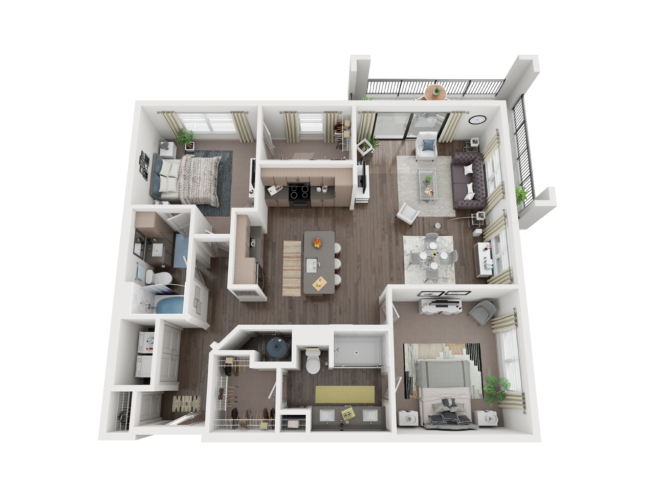B3 - Burton floor plan