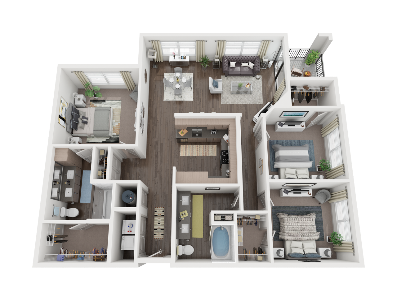 C1 - Carlisle floor plan