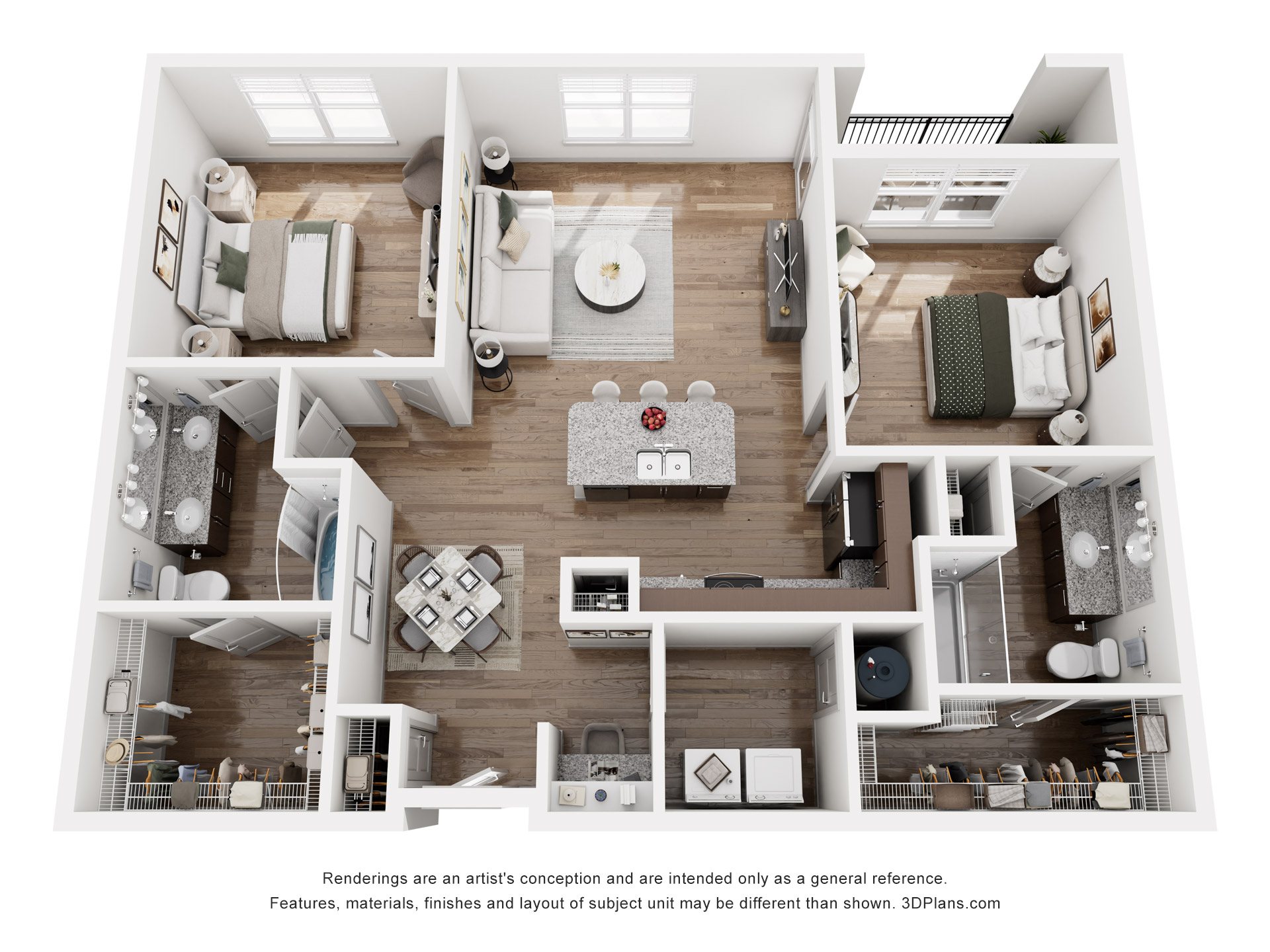 B3A - Gehrig floor plan