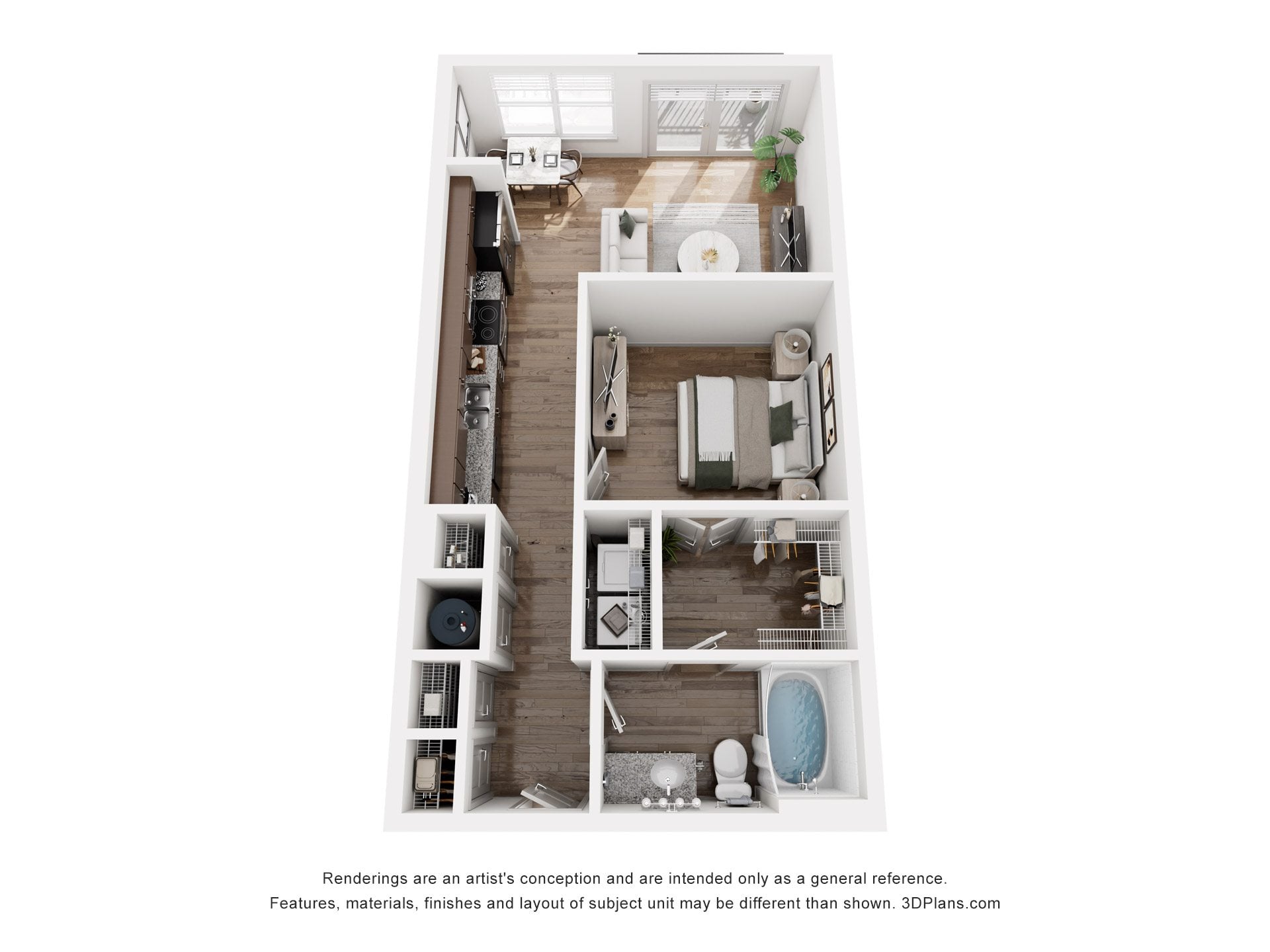 L1A - Robinson floor plan