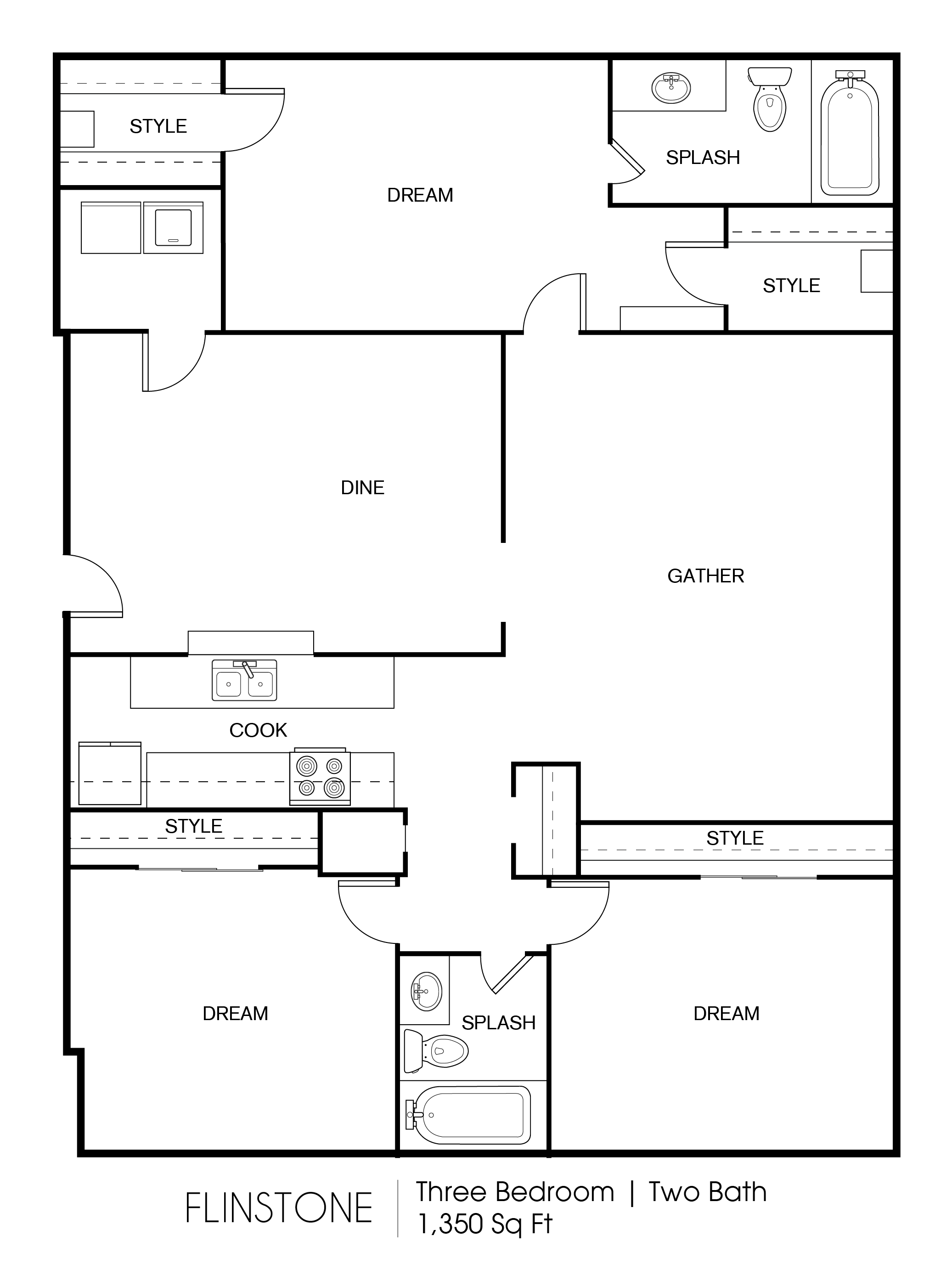 Flinstone floor plan