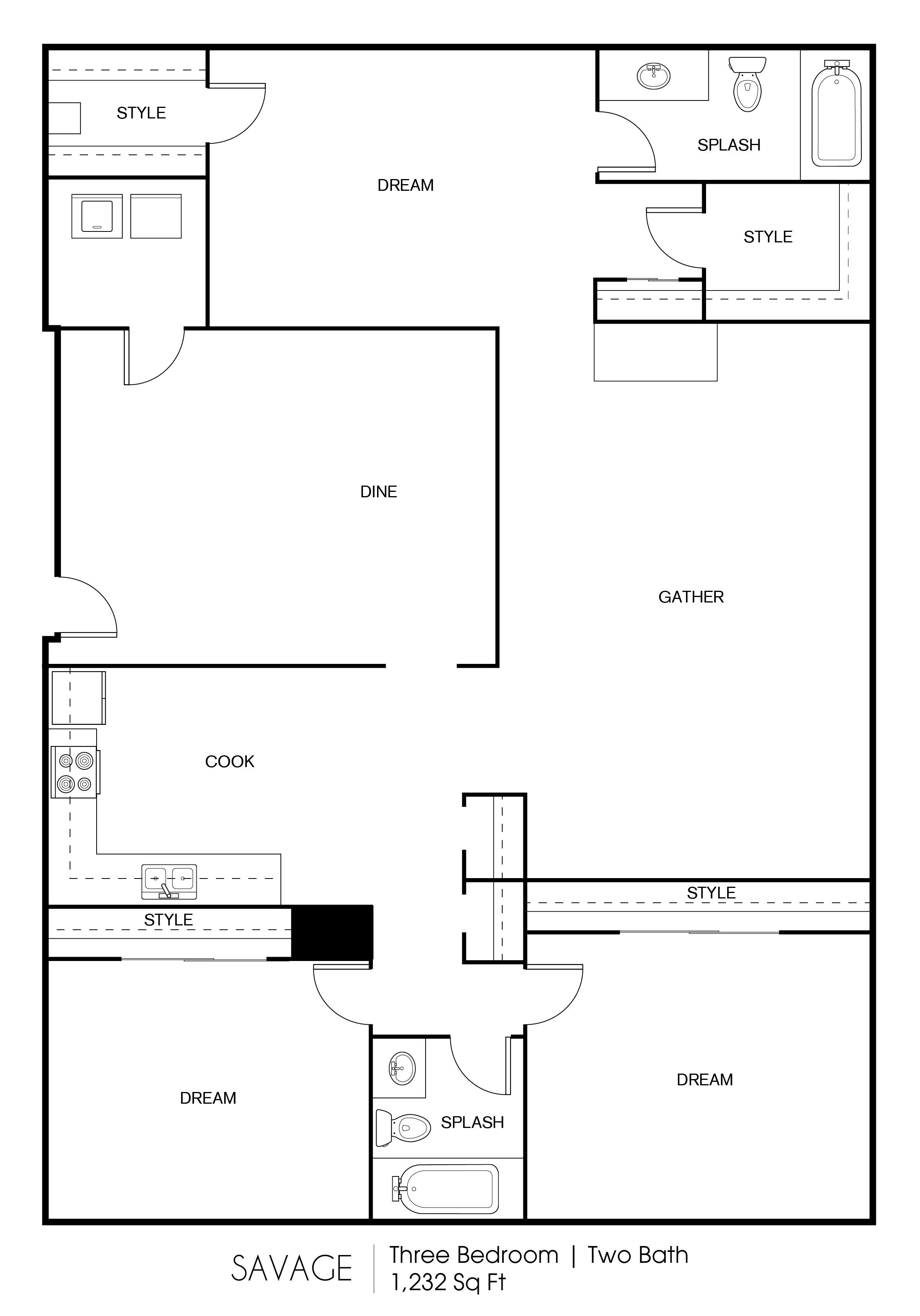 Savage floor plan