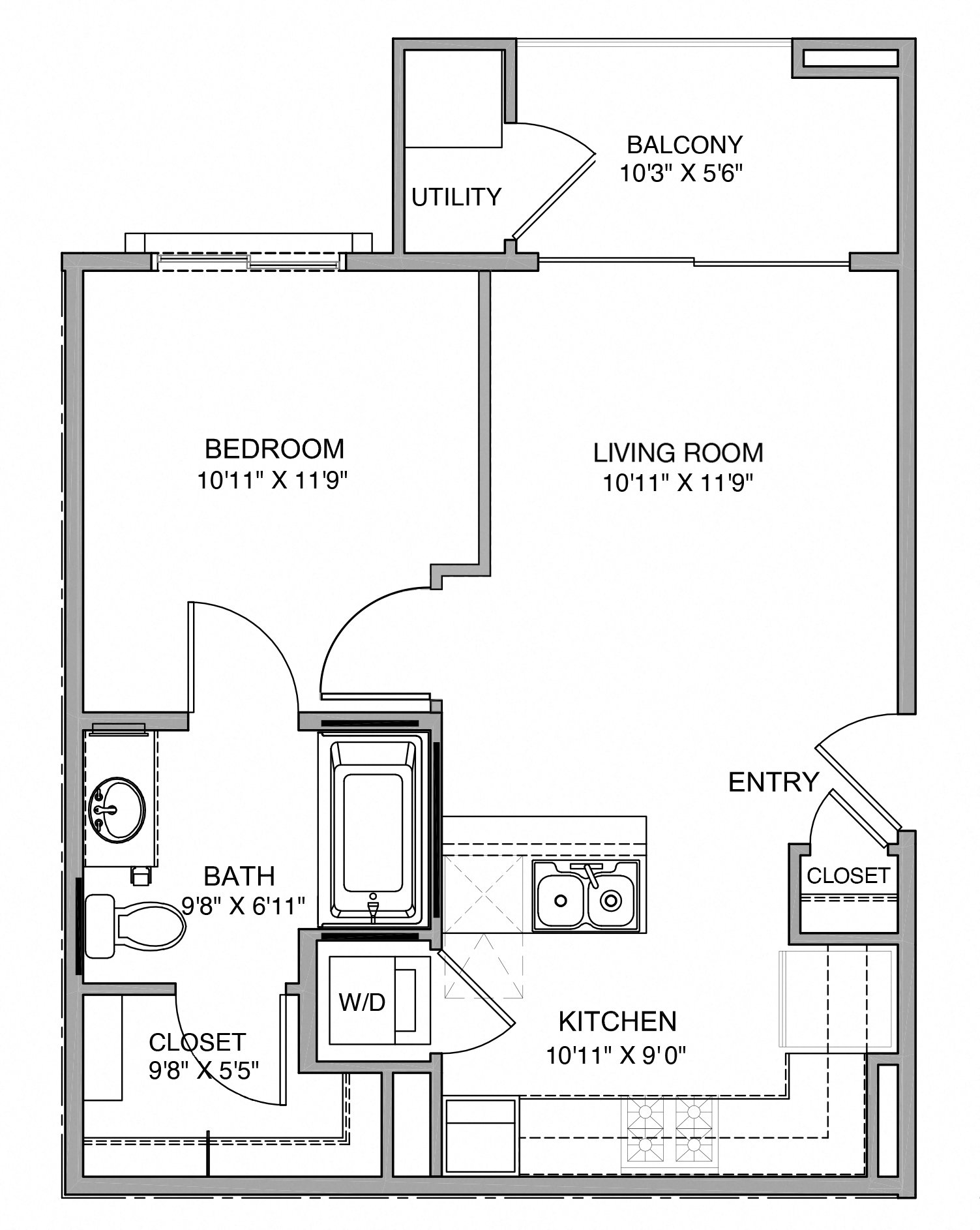 Studio, 1, 2 & 3 Bedroom Apartments in Southwest Las Vegas - Elysian at ...