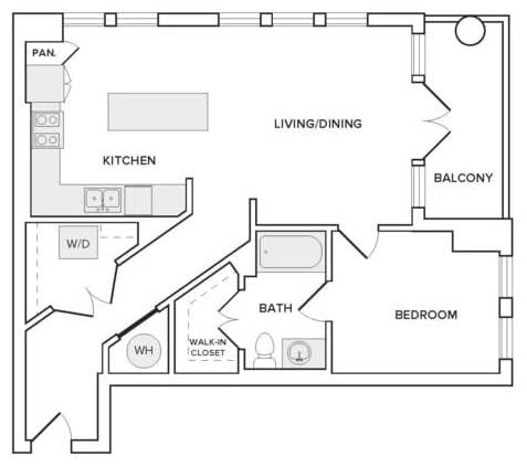 A2 floor plan