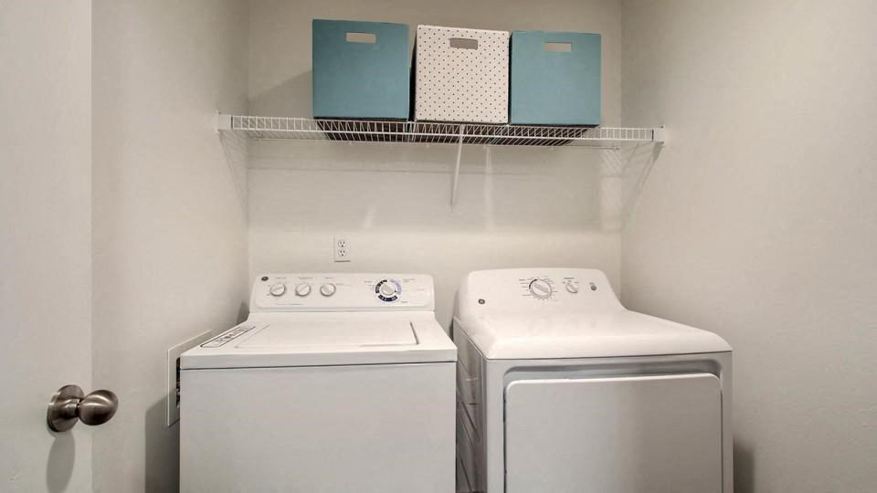Washer, Dryer