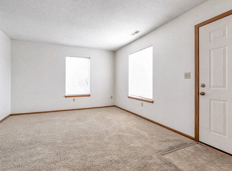 apartment living room in McPherson, KS