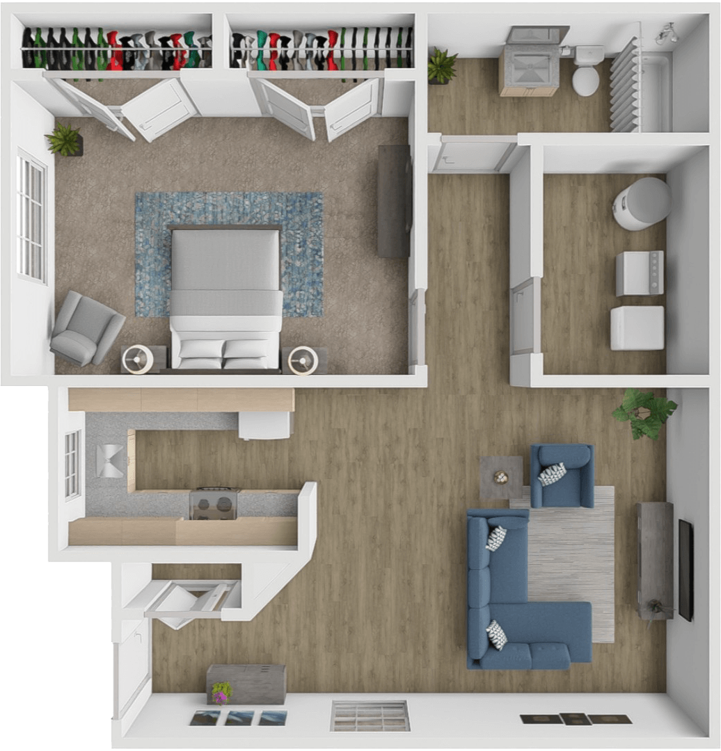 THE CRANE floor plan