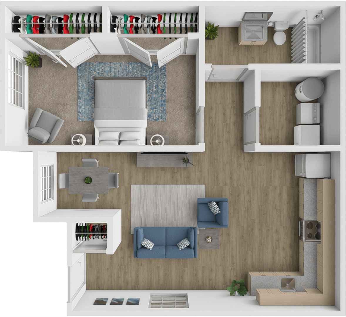 THE TUPPER floor plan