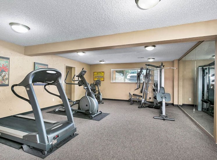 24 hour fitness center at Eastegate Apartments