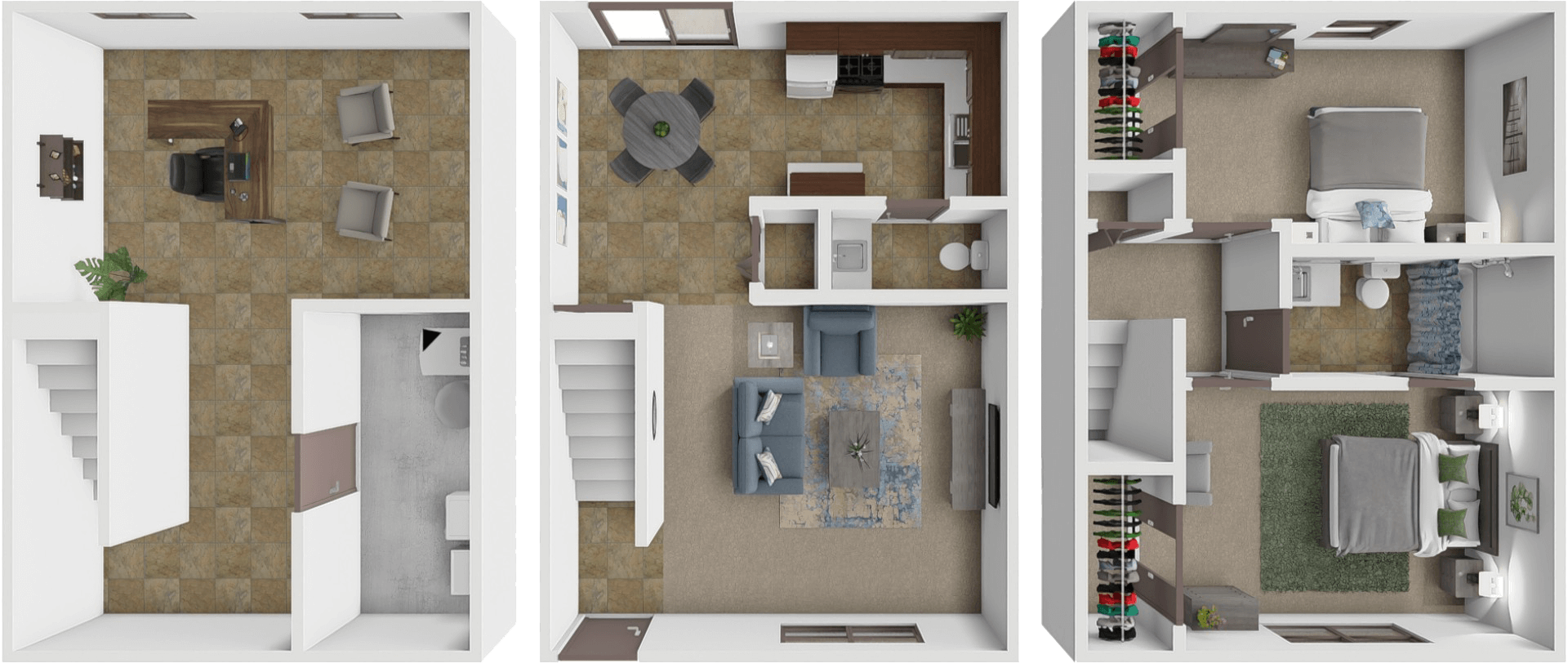 Gillespie Townhome floor plan