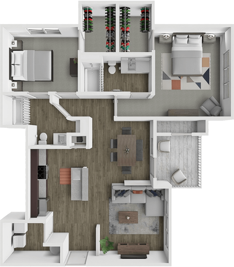 Marshall floor plan