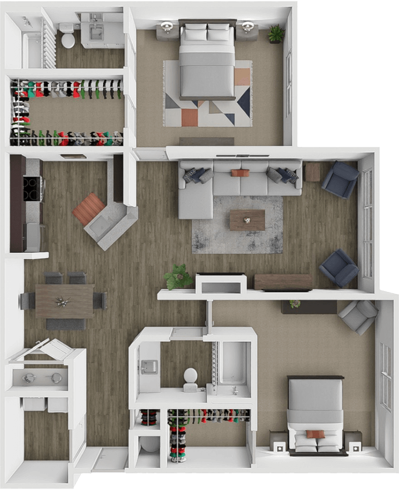 Huntington floor plan