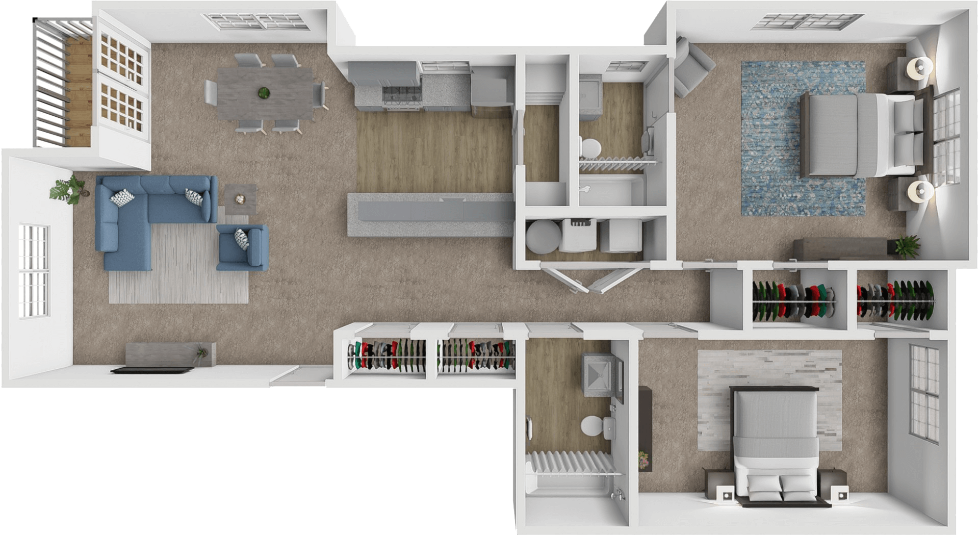 THE TOREY floor plan