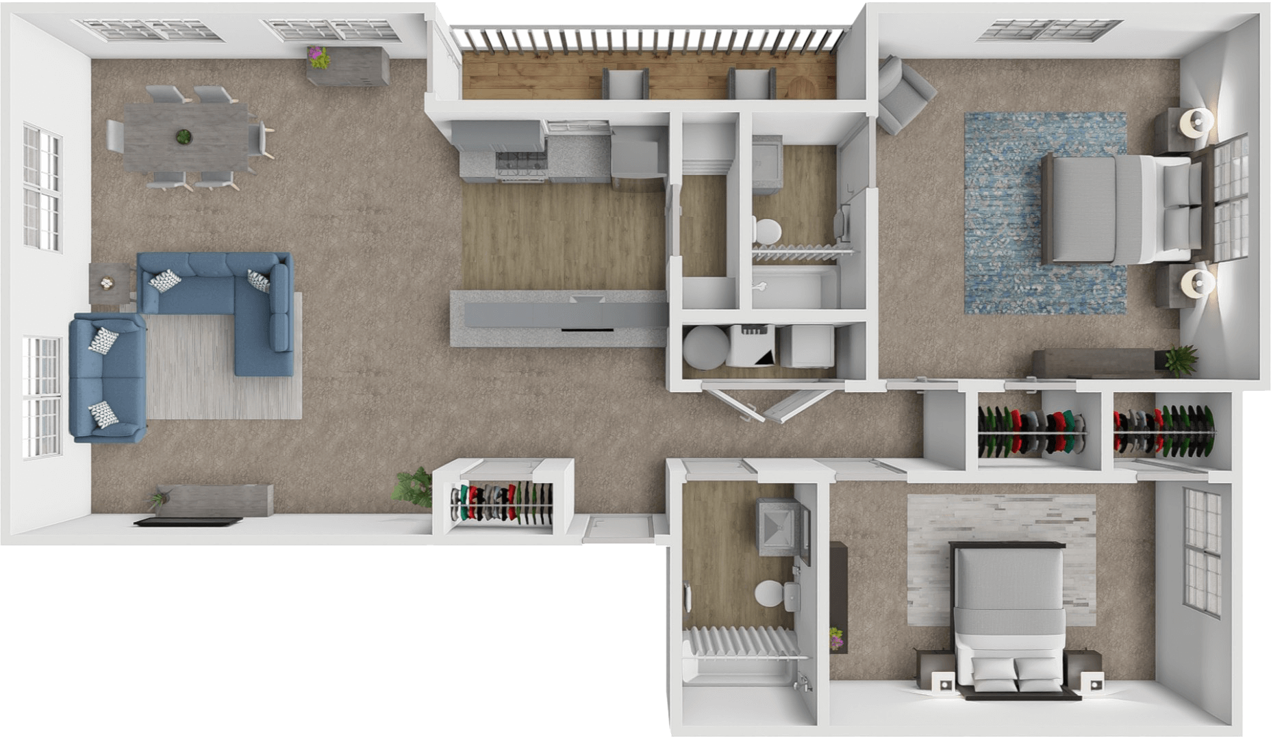THE GENESSE floor plan