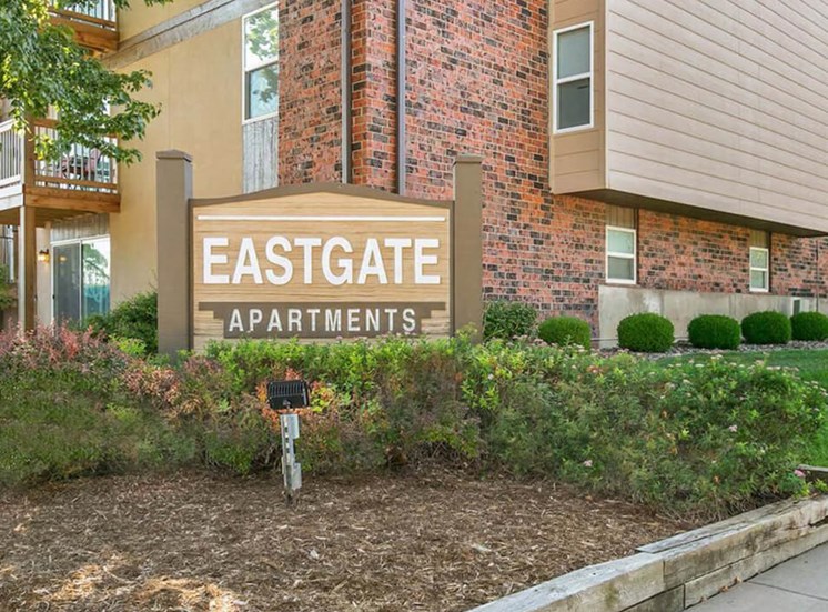 Eastgate Apartments Sign