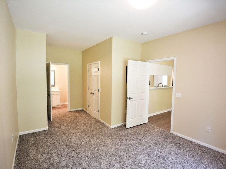 Primary Bedroom with private bathroom and large closet