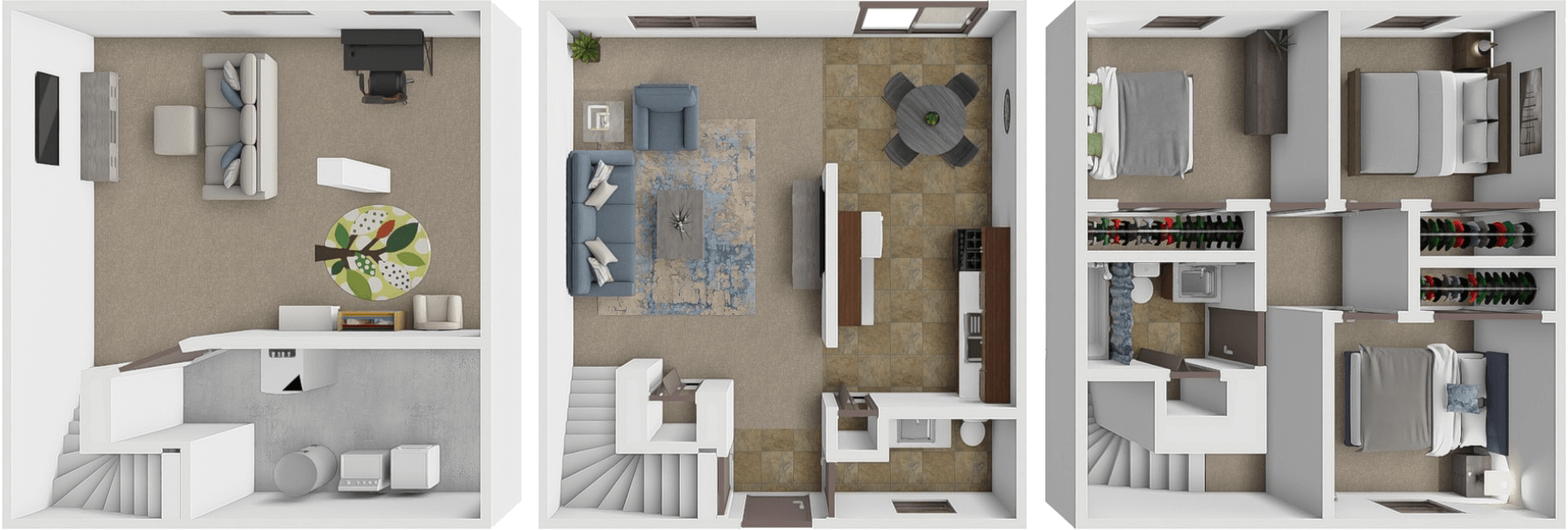 Fitzgerald Townhome floor plan