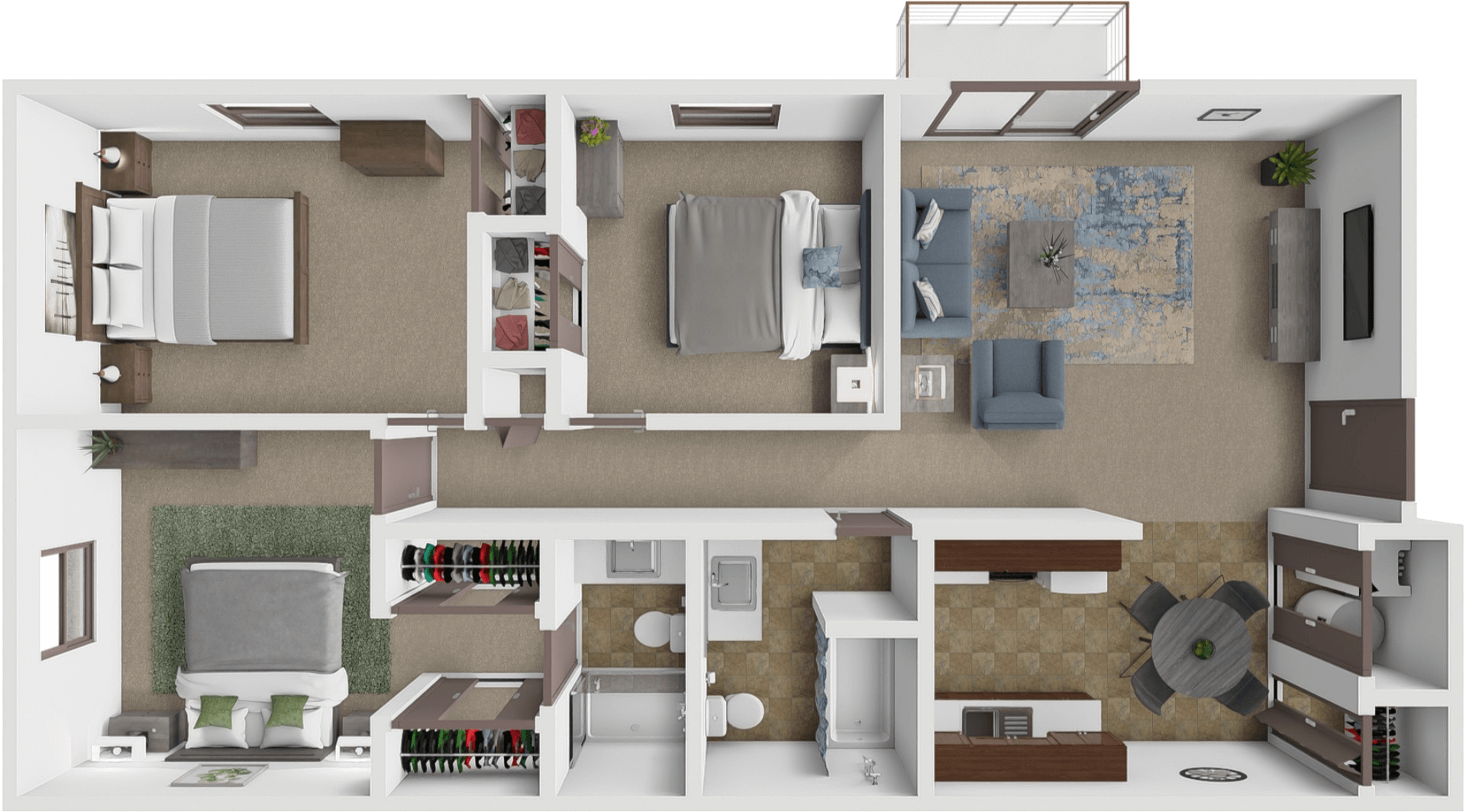Holiday floor plan
