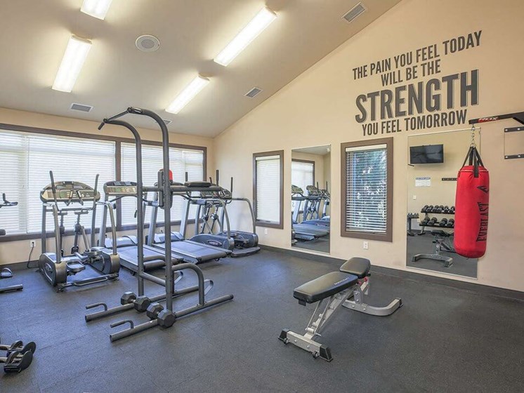 apartment fitness center in Kalamazoo, MI
