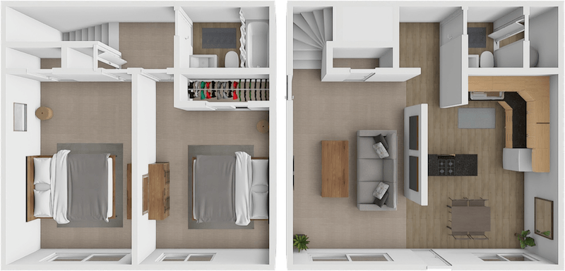 The Aspen floor plan