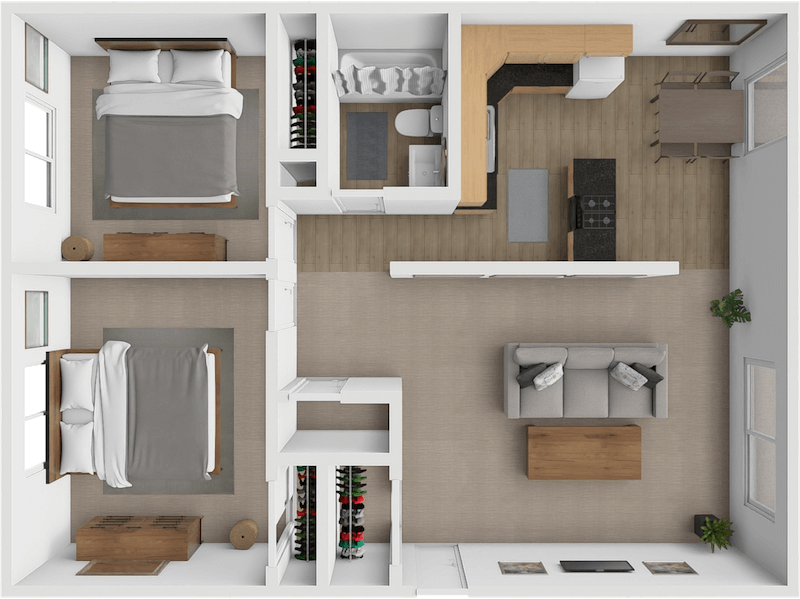 The Maple floor plan