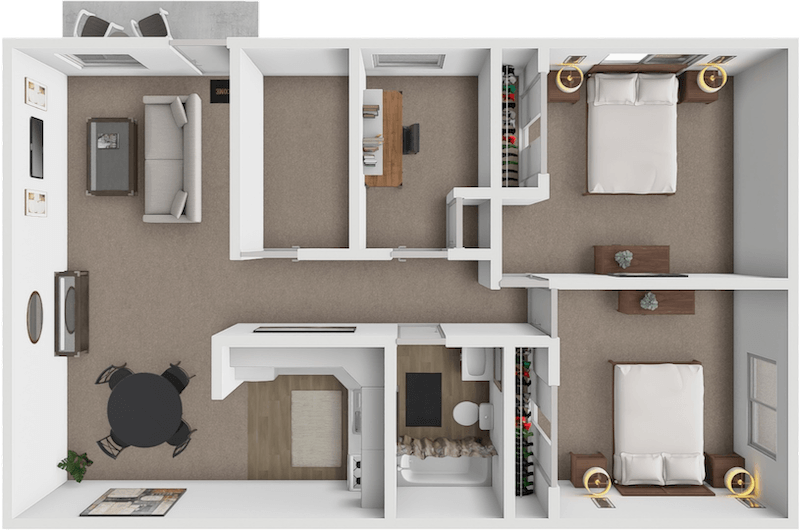 The Wilson floor plan