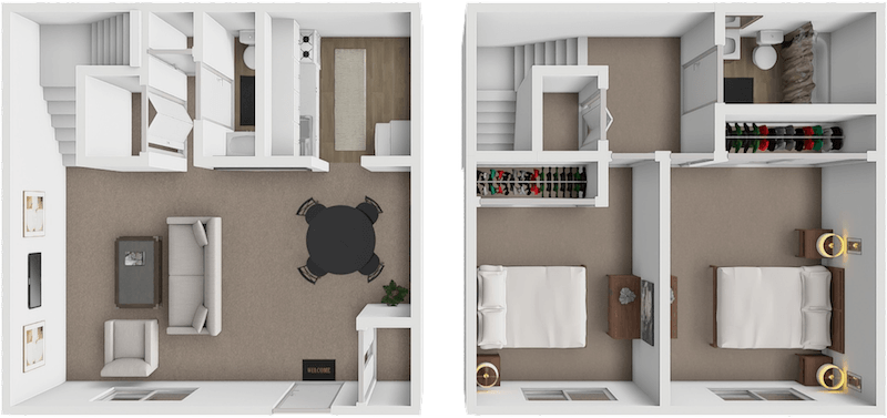 The Bordeaux floor plan