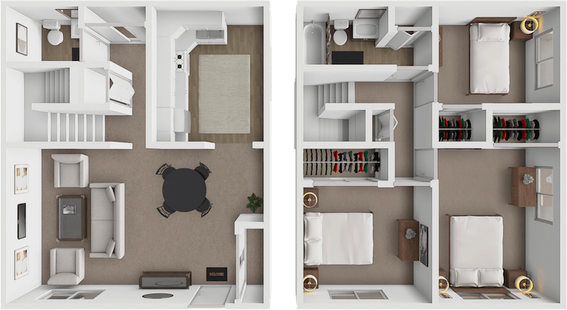 The Rockdell floor plan
