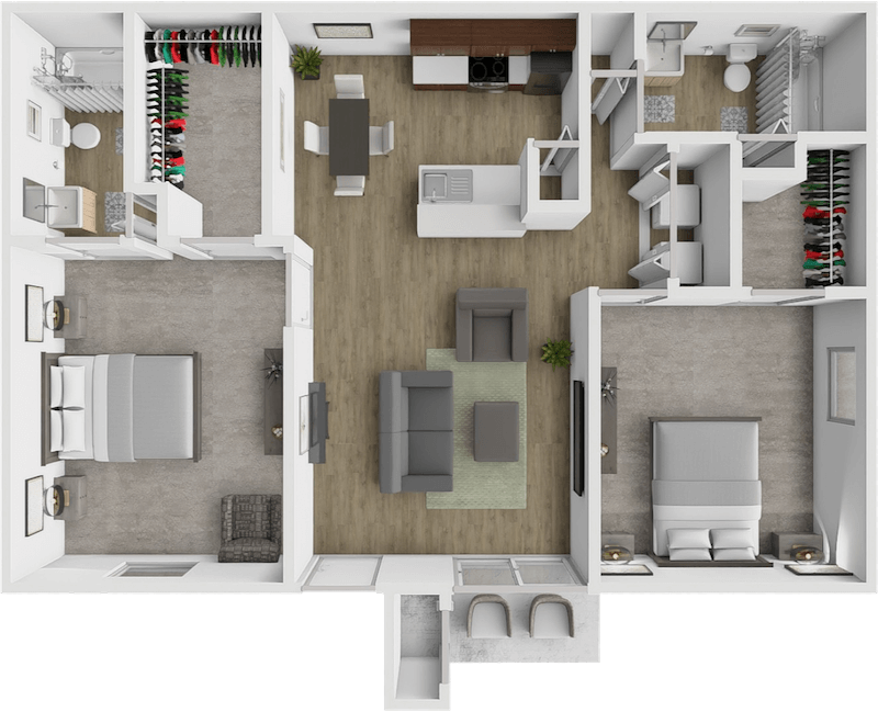 Crape Myrtle floor plan