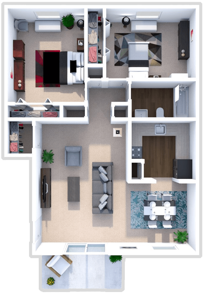 St Charles floor plan