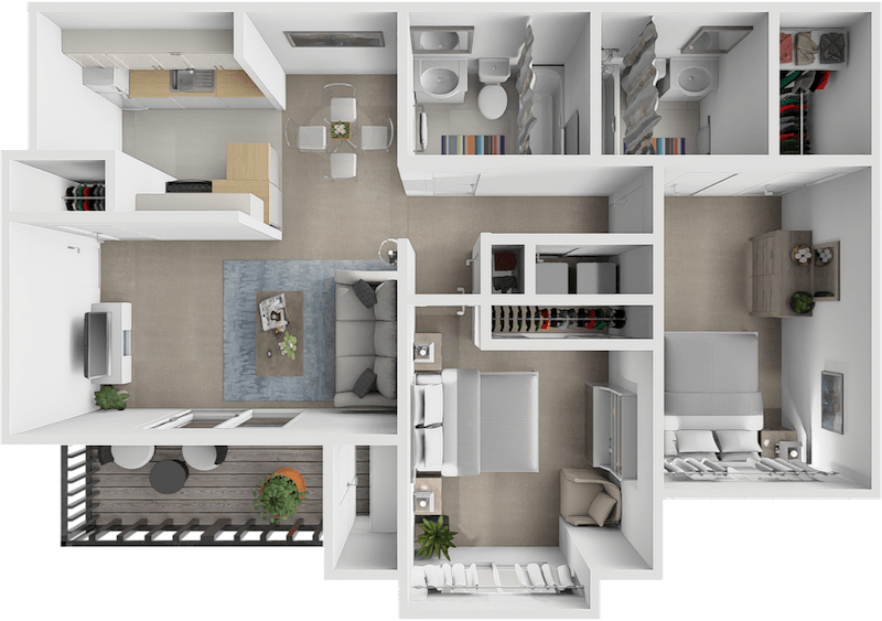 Pine floor plan