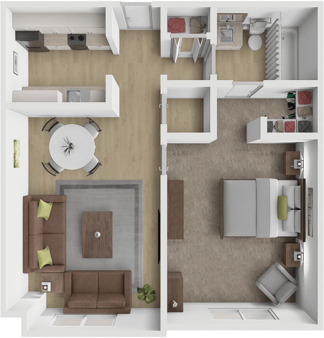 The Pine floor plan