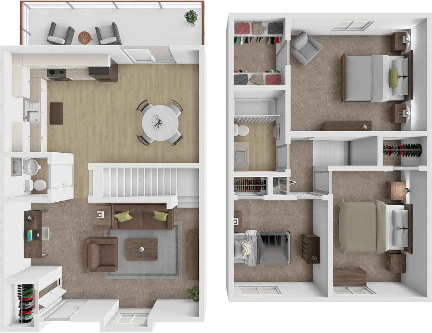 The Grand Oak floor plan