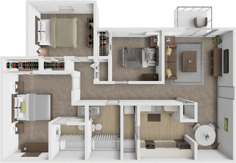The Chestnut floor plan