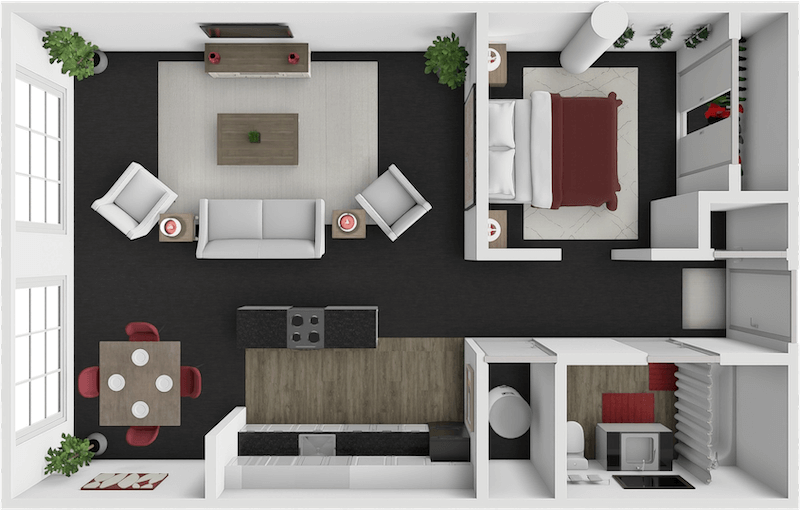 B A1 floor plan
