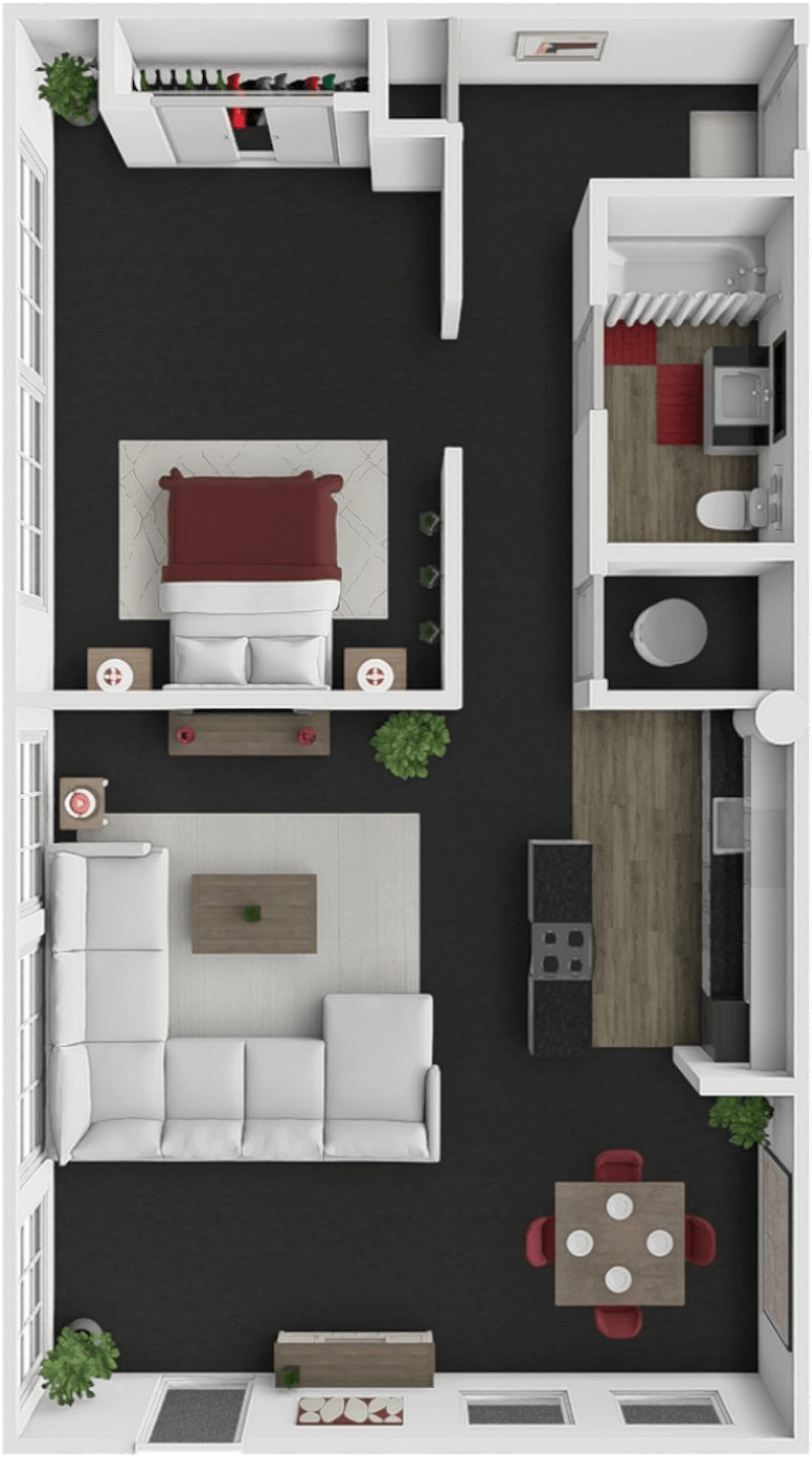 B A5 floor plan