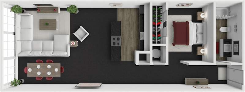 D A5 floor plan