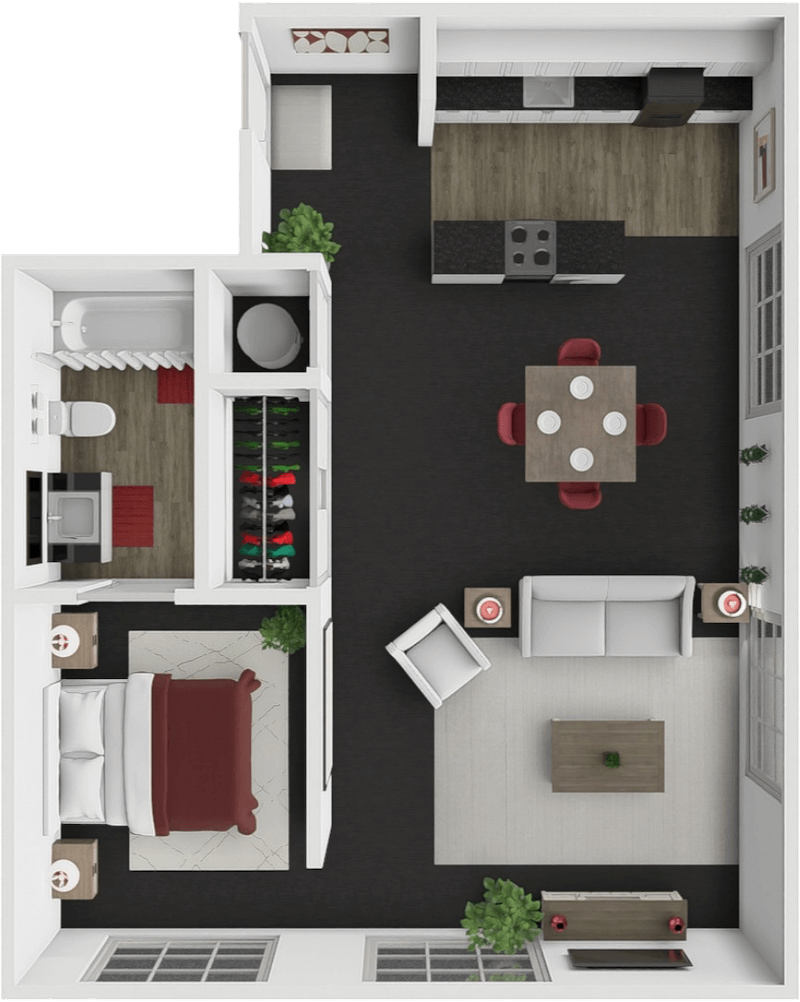 W A1 floor plan