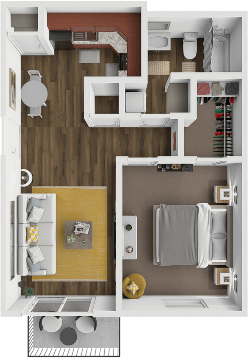 The Hampton floor plan