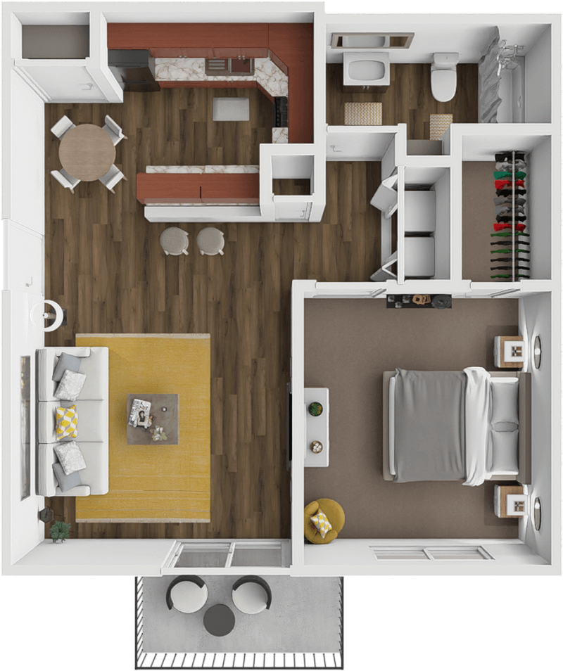 The Patriot floor plan