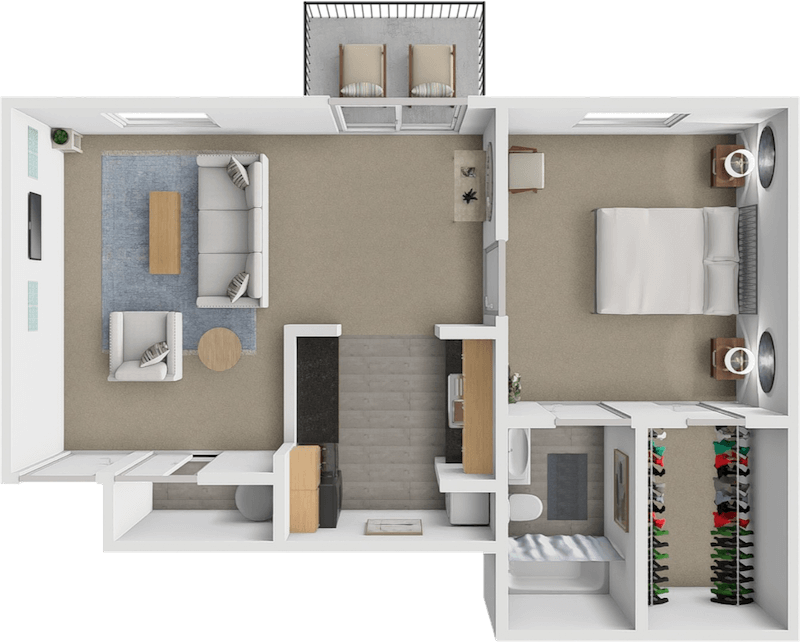 Oasis floor plan