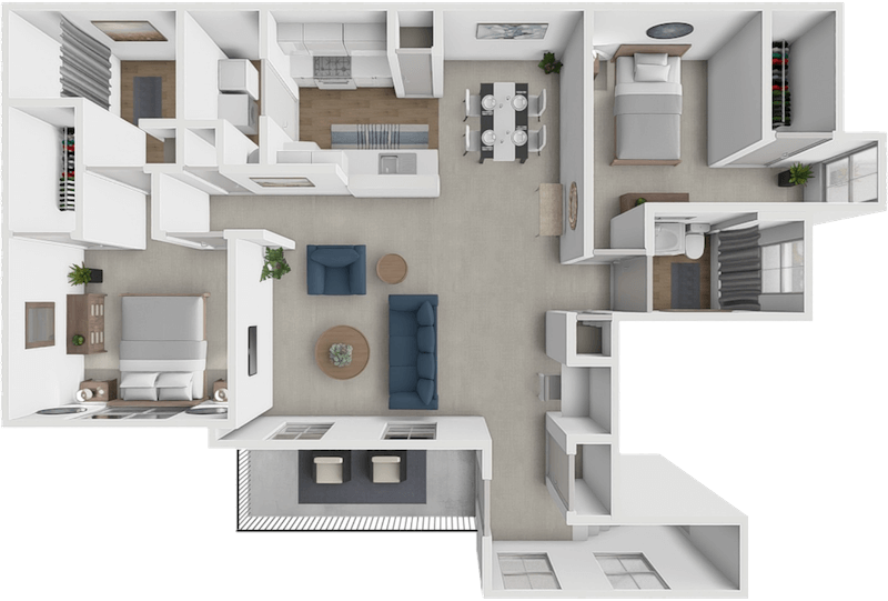 Ellington floor plan