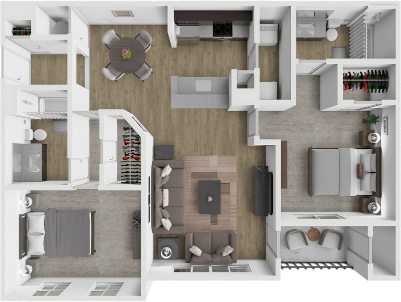 Baker floor plan